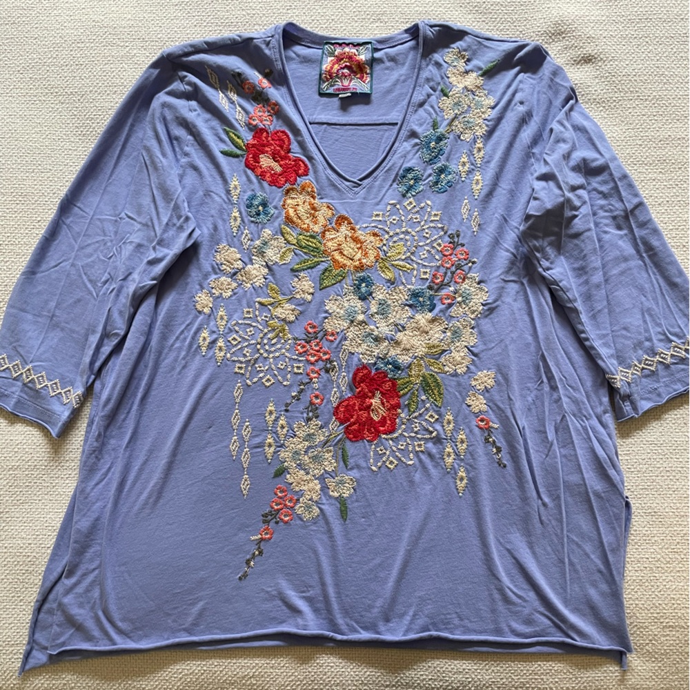 Johnny Was Petite Josephine Knit Tunic